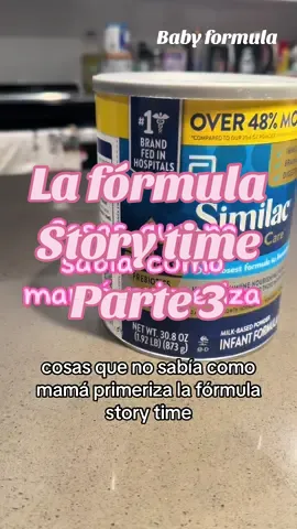 Esta es la ultima parte de mis anecdotas sobre como por fin encontre la formula adecuada para mi bebe ❤️😃😃 Espero les ayude #mommytips #mommyhacks #storytime #babyformula #babystorytime #Similac #Enfamil #happymom #happybaby #motherhood #maternidad 