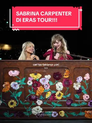 Penampilannya nggak pernah fail dan selalu seru!! SETUJU GAKKK😩🫵🏻🫵🏻🫵🏻 #femaledailynetwork #taylorswift #taylorswifterastour #erastourtaylorswift #swifties #singapore #taylorconcert #konsermusik #erastour #konsertaylor #australia #sabrinacarpenter #sabrinacarpentervideos #openingacterastour 