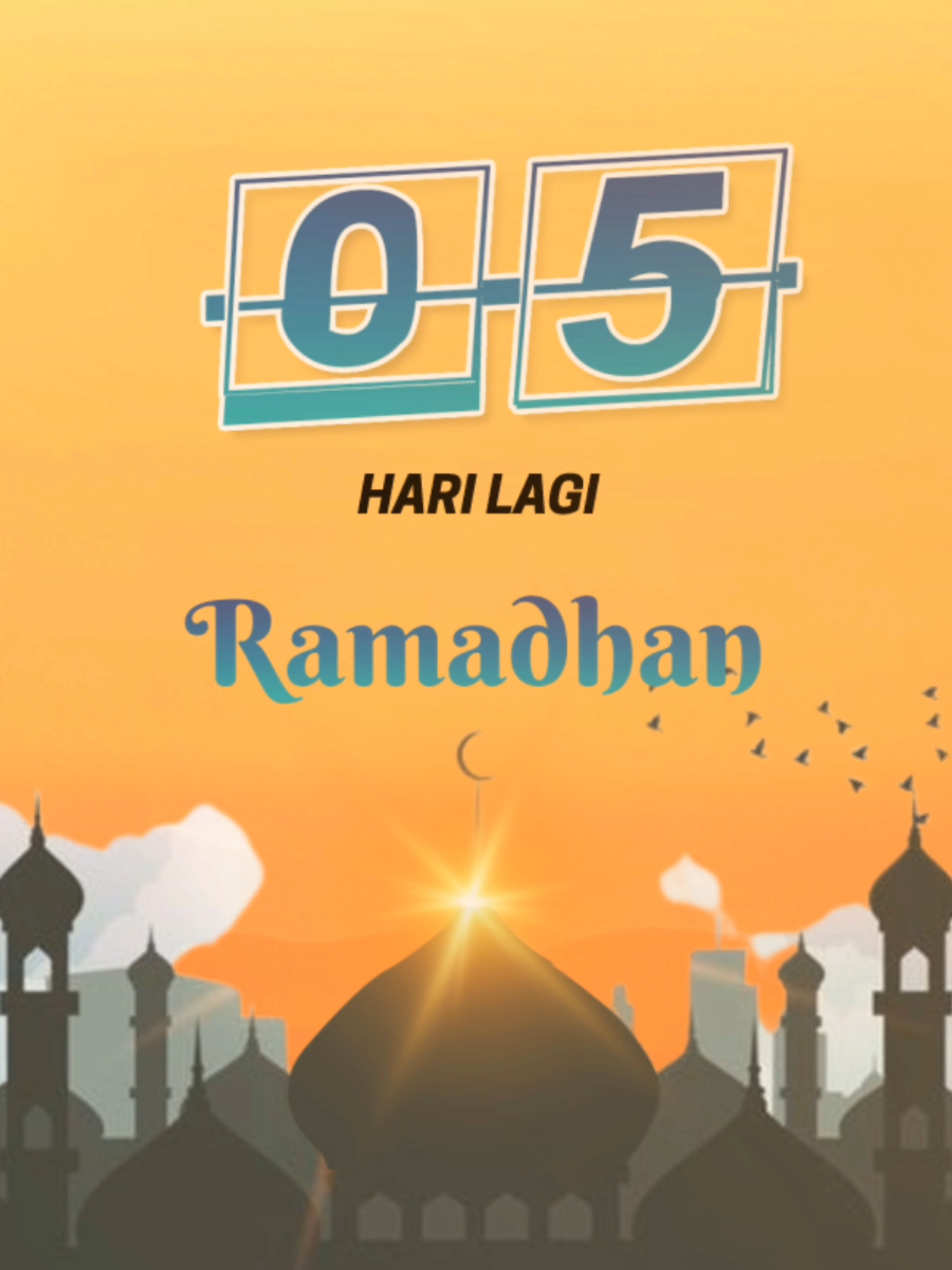 KCSB | 5 Hari sebelum menjelang ramadhan 🕌 #fy #fasting #ramadhanmonth #countingdays #ramadhan