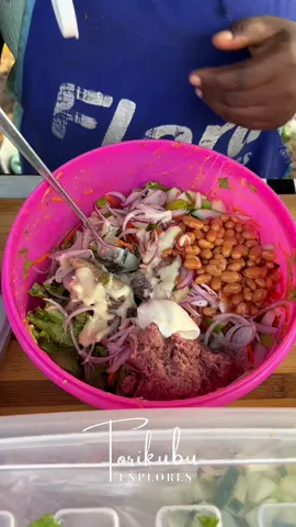 Ghanaian Salad! What are you adding or taking out ?  📍CSIR AIRPORT : Afia - 0547483901 #torikubuexplores #streetfoodghana #ghanaianfoodculture #breakfastspotinaccra #ghanaiansalad 