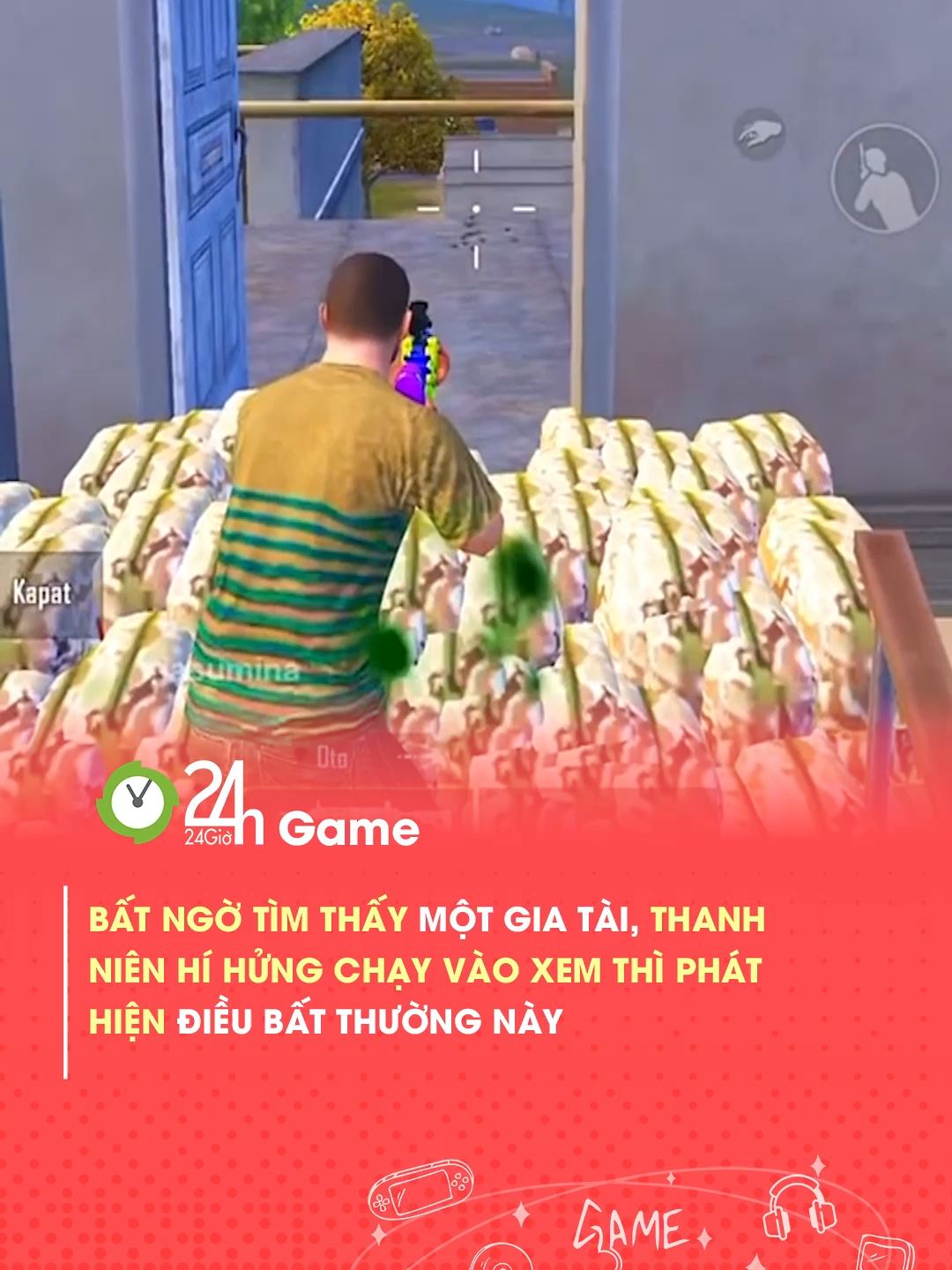 Gia tài này hơi lạ #24hmedia #24hgame #pubgmobile #pubg #gamehaymoingay