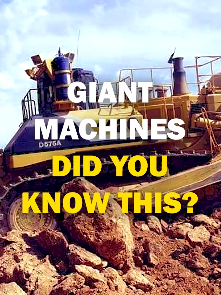 Giant Machines: Did You Know These Crazy Things? #mining #giantmachines #excavator #truck #crazyfacts