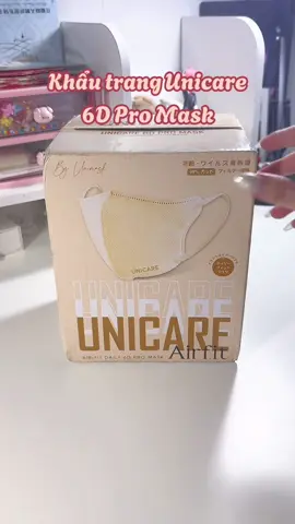 Loại này che được kín mặt luôn nha #unboxing #muataitiktokshop #khautrang6d #unicare #khautrangchongtiauv 