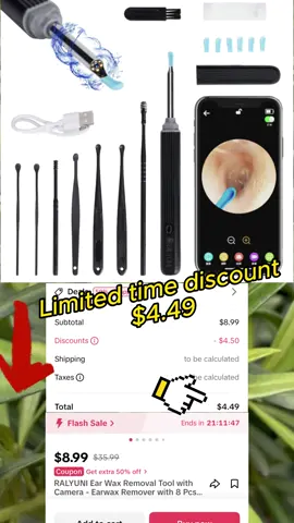 😵‍💫 Happy spelunking 👏🏻 really useful if you have tinnitus or get wax buildup often! #tiktokshopholidaydeals #earwaxcleaning #CleanTok #earcleaningtool #earwaxremoval 