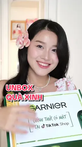 Mừng bé xinh Garnier có mặt tại tiktokshop ❤️ Có quà ở cuối video nha chị em tui #skincare #skinshare #skintalk  #skincareroutine 