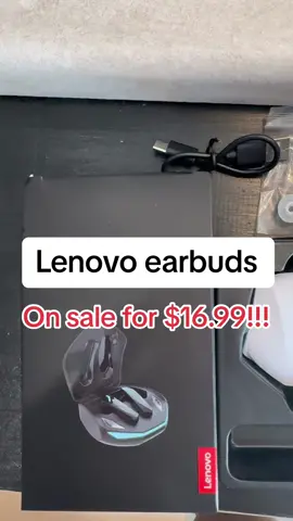 Best price for great quality! #earbuds #earbudswireless #lenovo #lenovoearbuds #tiktokshopping 