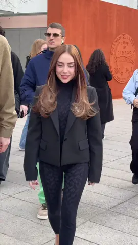 #nickinicole #lacoste #lacostefw24 #fashionweek #pfw #TikTokFashion