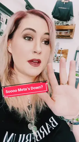 So I guess Meta is down 🤷‍♀️😂😅 #FacebookDown #InstagramDown #CyberProblems #Myspace #Bored #MediaMarketing #Barber #Arbonne #ZeesBarberium 