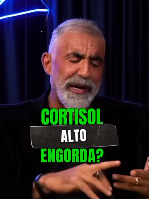 Estar sempre estressado, com o cortisol alto, pode impactar no seu emagrecimento! #drbarakat #obesidade #cortisol #estresse #vidasaudavel #emagrecimento #dietas