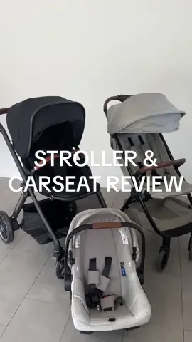 Reviewing the strollers & carseat we have after 6 months of testing them out! #nunatrvlstroller #nunapipaurbn #travelstroller #doona #doonastroller #silvercrossreef #silvercross #nuna #strollerreview #babystroller #firsttimeparents 