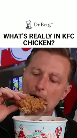 Craving some KFC? 🍗🍟 Before your next run, discover what's really in that juicy chicken! Check out this eye-opening video. Check out my Youtube channel for more info! #DrBerg #HealthyLifestyle #KFC