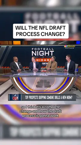 How much will the NIL change the NFL Draft process? #Bears 