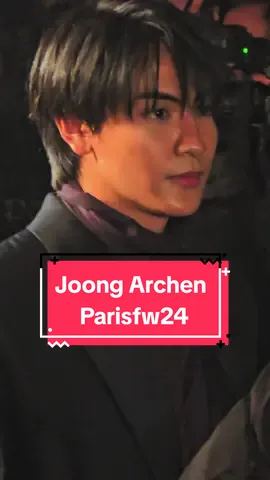 Joong Archen at the Yves Saint Laurent show for the Paris Fashion Week 2024  #mode #pfw #fyp #pfw24 #France #viral #dance #music #foryou #foryoupage #makeup #Runway #défilé #YSLFW24 #yvessaintlaurent #saintlaurent #ysl #จุงอาเชน #กองพลโวโด้ 