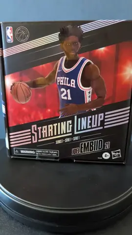 Starting Lineup Joel Embiid, review coming soon to my YouTube channel, Centex Collector. #startinglineup #joelembiid #slu #hasbroslu #actionfigure #philadelphia76ers 