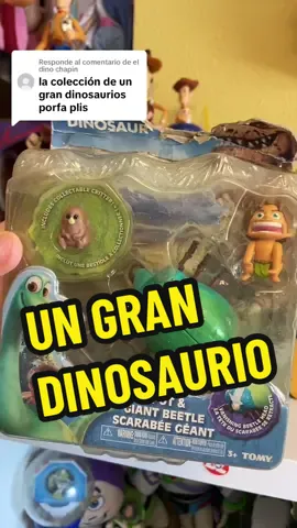Respuesta a @el dino chapin  Mi colección de Un gran Dinosaurio (El viaje de Arlo) 💚 #ungrandinosaurio #pixar #disney #juguetes #coleccion #arlo #toys 