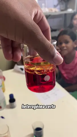 Misturas 🧪 #ciencia #CapCut #praticas #escola #misturas #aulas 