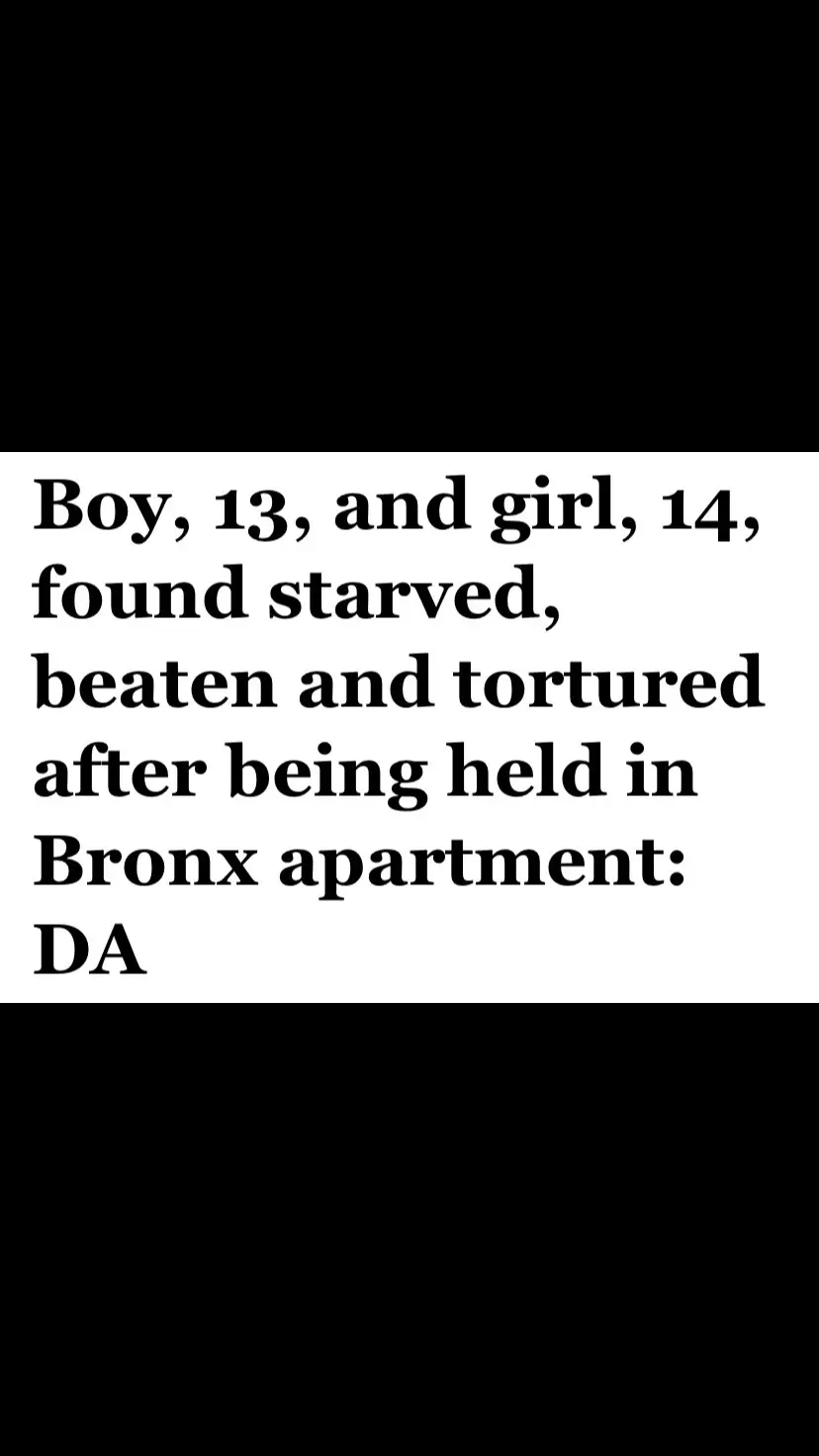 Two Bronx teens were discovered Monday bruised and emaciated after being held captive since January — a months-long hell in which they were whipped, stabbed and tortured by the biological son of their deceased adoptive mother, according to authorities. Police arrested Michael Ramos, 34, at his Burke Ave. apartment in Laconia after responding to a call of a domestic disturbance and discovering a house of horrors. A 13-year-old boy inside the apartment appeared gaunt, with swollen eyes and bruises on his body, according to an affidavit by Officer Kelby Castulo, who responded to the address. A 14-year-old girl, who was also found inside the unit, told police that the children had not been allowed to leave since January. Their adoptive mother died in December of unknown causes and the kids fell into the custody of Ramos, who would repeatedly beat and threaten them, prosecutors said. He kept them in a room with a lock that could only be opened from the outside, according to court papers. #fosterkidsmatter❤️ #fostercare #explore #sad #heartbreaking #fosterkids #davonwoods #news 