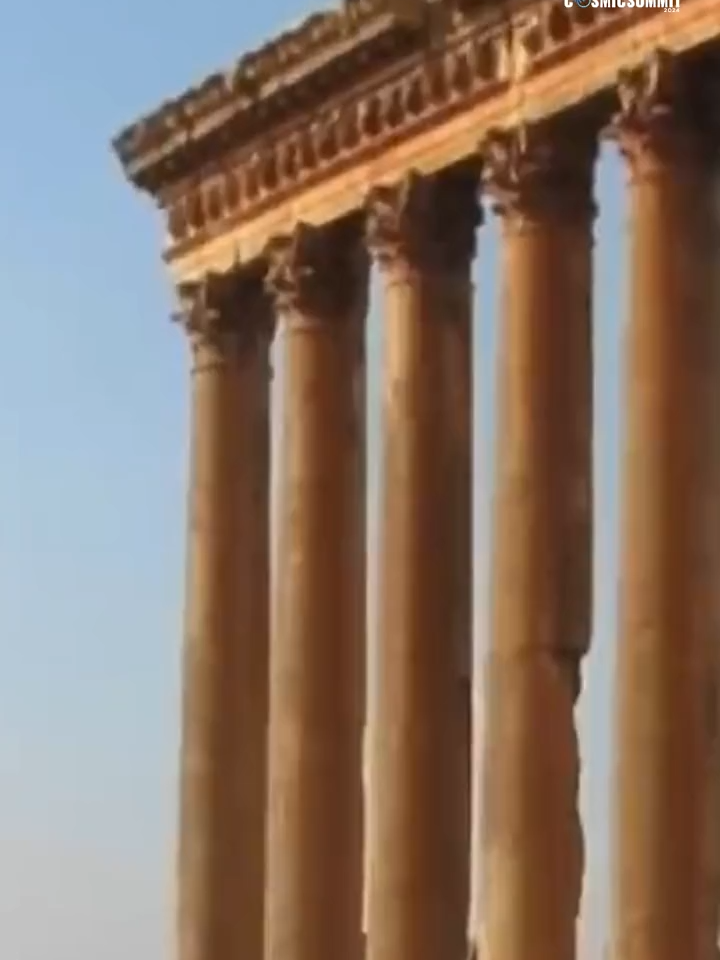 Why are the blocks at Baalbek so similar to the blocks in Egypt?