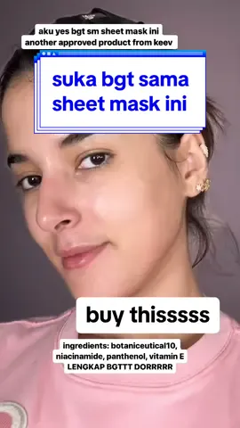 #tasyafarasya #sheetmask #keevcare 