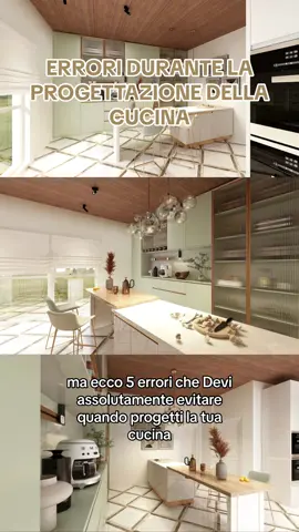 Stai progettando la tua cucina? Allora fermati e non perderti questo video dove ho racchiuso gli errori più comuni che si commettono quando si progetta la cucina.  Se desideri creare uno spazio di lavoro estetico e funzionale, poi contattarmi per una consulenza o un progetto fatto Su Misura❤️‍🔥 ##cucina##progettazione##interni##design##arredamento##isidera