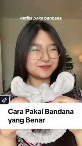 Ada yang sama kayak aku ga? Dulu salah cara pakai bandana nya😭 Ternyata cara pakainya begini jadi lebih efektif🥰❤️ #skincare #tipsskincare #bandana 