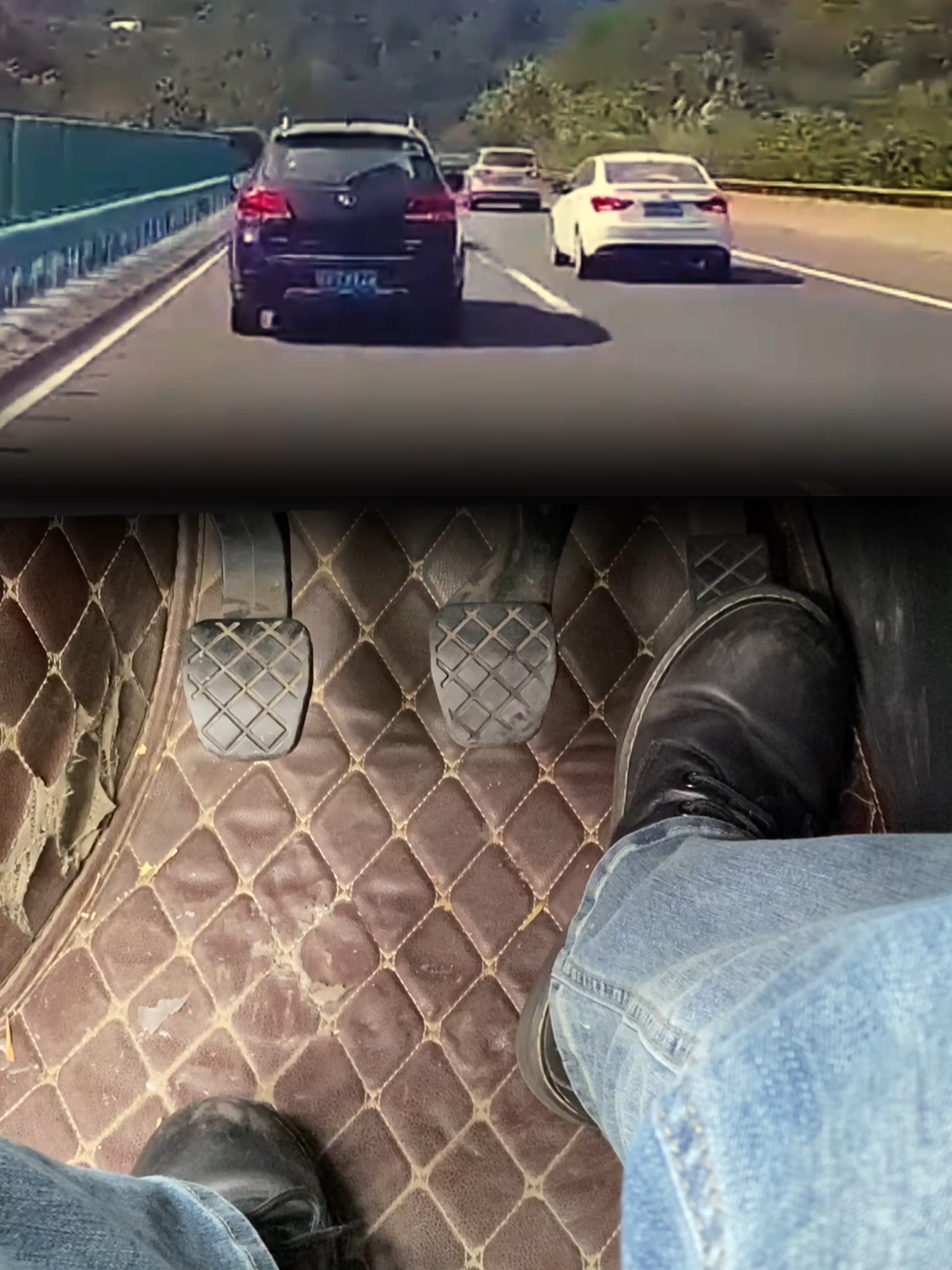 Wrong braking method may cause traffic accidents #driving #manual #car #mechanic #emergency #traffic #accidenttruck #learncar