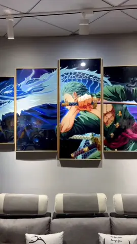 Bộ 5 ảnh treo tường nhân vật onepice. #xuhuong #onepiece #tranhtreotuong #tranhonepiece #zoro #luffy #ace 