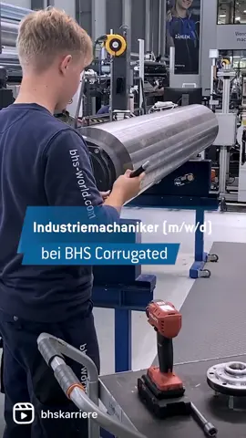 Was macht ein Industriemechaniker (m/w/d) eigentlich? 🤔 Jetzt auf unserer Karriereseite bewerben. 💙 #bhs #bhscorrugated #weiherhammer #oberpfalz #meineoberpfalz  #karriere #karrierestart #lustaufveränderung  #jointeambhs #bettertogether #ausbildung #dualesstudium #ausbildung2024 #ausbildung2025 #industriemechaniker 