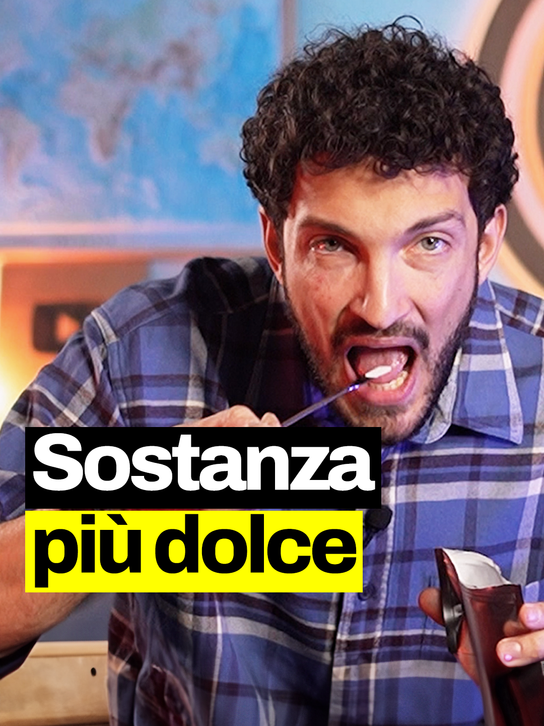 Abbiamo provato insieme a @il_dena la sostanza più dolce al mondo, 2000 volte più dello zucchero! #geopop #scienze #science #chimica #chemistry #imparacongeopop #losapeviche #geopopit