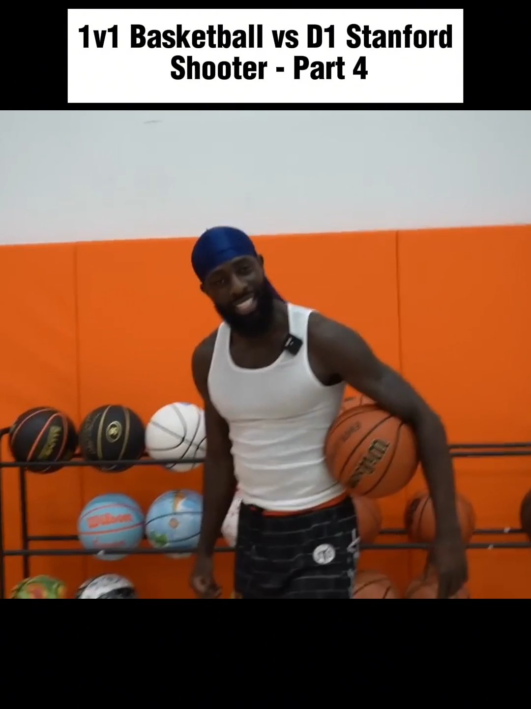 1v1 Basketball vs D1 Stanford Shooter - Part 4 #CashNasty #Basketball #basketball🏀 #basketballtiktok