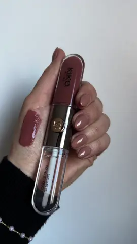 🤎  #kikomilano #lipgloss #kikolipgloss #mattelipgloss #kikomilanomakeup #makeup #beauty  @KIKO Milano my fav!