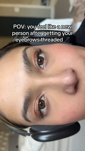 Squeaky clean 🫶🏼 #eyebrowthreading #relateable #eyebrows 