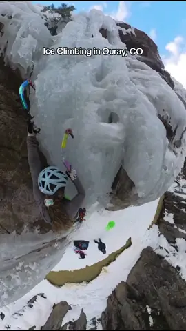 We still have 160 anchors open! Come climb with us! #ourayicepark #springbreak #iceclimbing #visitouray #ouray #colorado #iceclimbers 