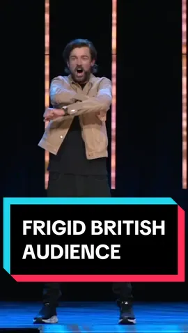 The difference British, and American audiences.  #funny #comedy #ukcomedy #Outtakes #settledown #netflix #standup #jackwhitehall #america #england 