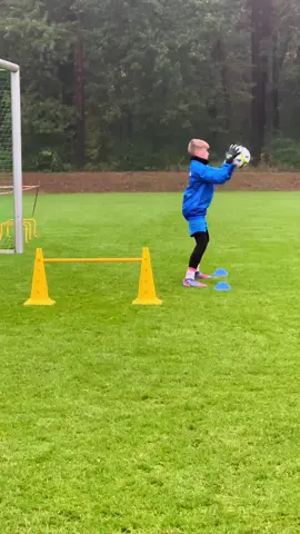 Clean technical work 💪🏻⚽️ @Marvin Jahn351 #football #goalkeeper #training #fyp #viral 