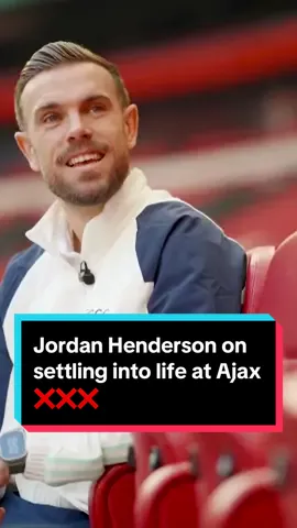 “To play here has been really special for me.” Jordan Henderson shares how he’s settled into life at Ajax ❌❌❌ #henderson #ajax #liverpool #england #jordanhenderson 