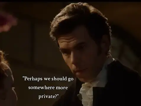 His face after she said, 