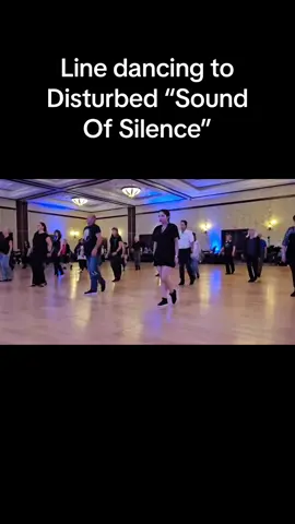 Did you know there is a #linedance to #disturbed #soundofsilence ? Its also choreographed beautifully and hits the music beyond what you can even imagine! Just take a look! @disturbed 