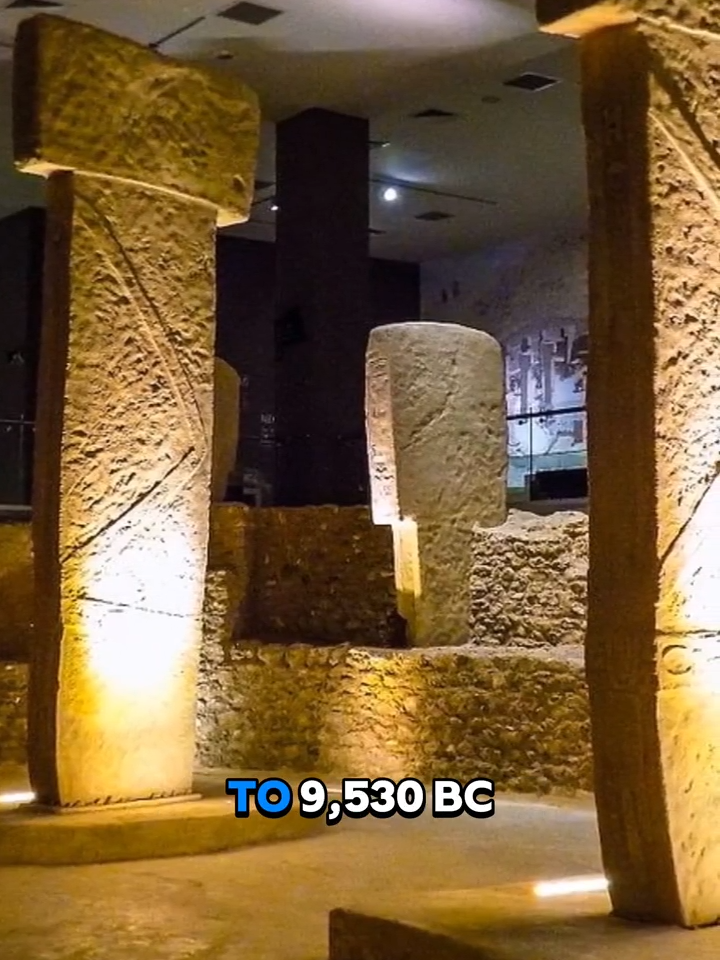 Dating back to around 9530 BC, Gobekli Tepe remains an enigma. The site's origins are shrouded in mystery, with intriguing details like fully decorated T-pillars partially embedded in walls, suggesting later additions. Discoveries like the 'dog house,' a structure featuring repurposed T-pillar fragments, add to the site's mystique. #GobekliTepe #AncientMysteries #Archaeology