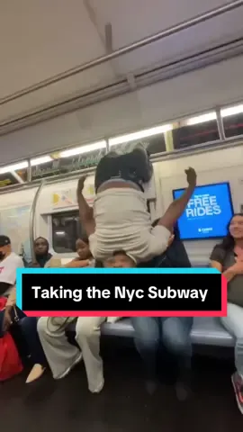 When you take the Nyc Subway for the first time 😂 🚇| inspo: @Adam Rose  #nyc #nyctrainsbelike #nycsubway 