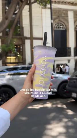 Acompañamr a probar eñ #bubbletea de #Yoozoo en la Ciudad de México. 🧋🤍 #cdmx 
