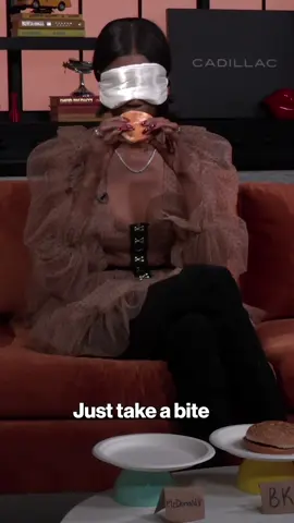 Say hello to the Burger Queen! We asked #RHOM star #KikiBarth to do a blind burger taste test while she was a guest at our studios. #mcdonalds #burgerking #shakeshack 