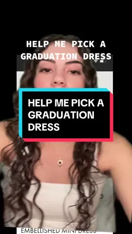 i love them all but which one is the best one? #greenscreen #graduationdress #collegegraduation #collegegraduationdresses #whitegraduationdress #floraldresses #whitedresses #minidress #dressesforgraduation #graduationdresses 