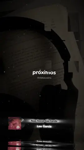 21:00 | Hoje eu pensei em você 🎶 #lougarcia #naofossetaotarde #musica #tipografia #status 