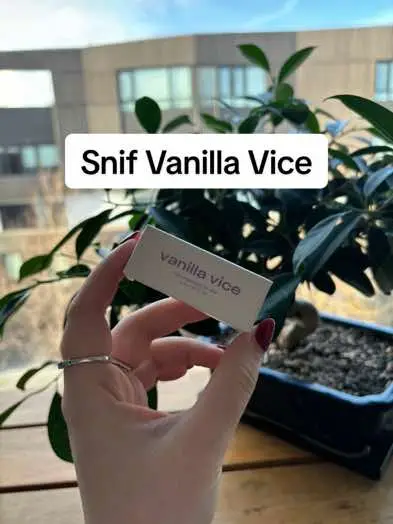 Finally got my nose on Snif’s Vanilla Vice and I have to say - it really does not smell like I thought it would! The marketing for this fragrance leaned so heavily on the “melted ice cream” accord and I am getting none of that in person. It’s still a beautiful fragrance - a deep, woody, almost smokey vanilla to my nose. What did you guys think of this one? @Snif #snifvanillavice #vanillaviceperfume #perfumetok #perfumereview #viralperfume #fragrancetiktok #wearablemagic 
