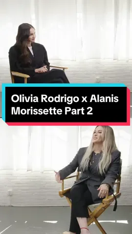 @Olivia Rodrigo and @alanis go deep on vulnerability and writing songs for themselves #oliviarodrigo #alanismorissette #jaggedlittlepill #guts #sour #fyp 