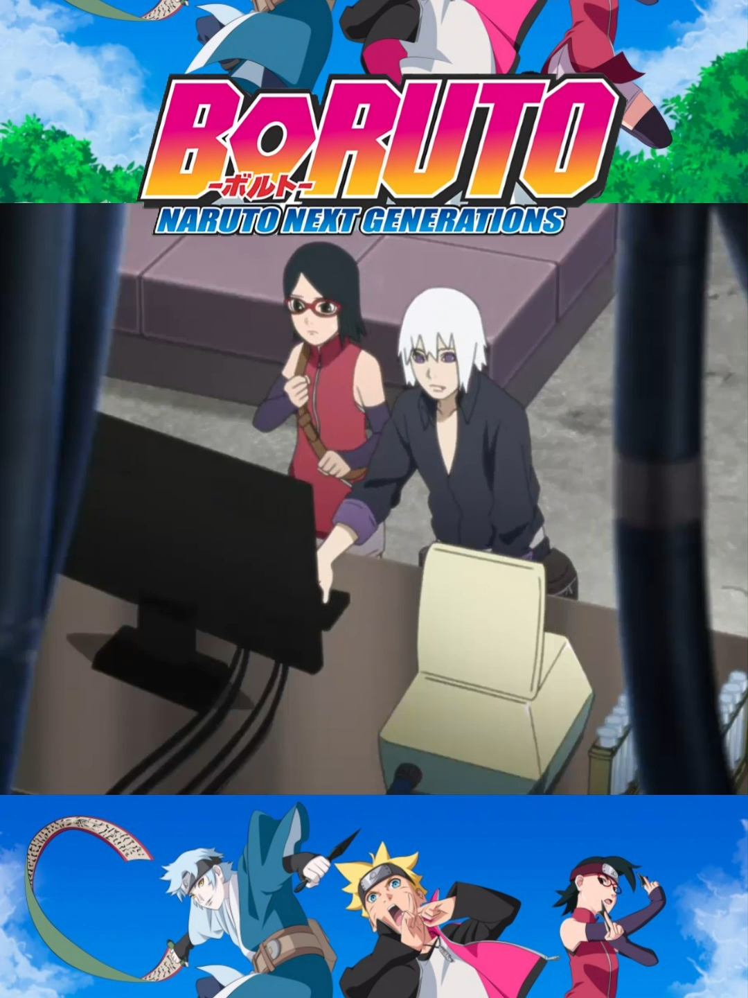 Sadara se hace una prueba de ADN. #Anime #Boruto #Sadara #Naruto #Sasuke #Padres #Hijos