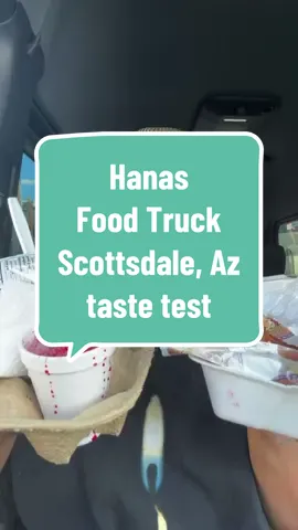 Hanas Food Truck taste test 💕 would you try it ? 💕 #foodcritic 