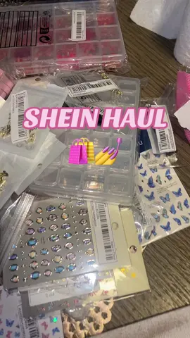 💅💅💅 😎#shein #acrylicnails #nailtech #nailcharms #nailstickers #haul #shoppinghaul #sheinhaul 