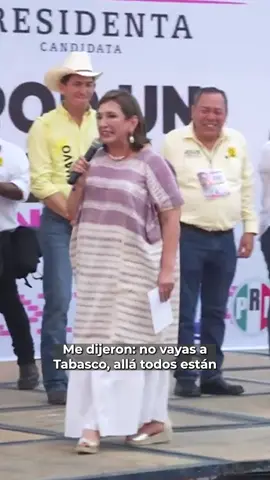 Me dijeron: “no vayas a Tabasco, allá todos están con López Obrador”, pero aquí estoy: Xóchitl Gálvez. #Latinus #InformaciónParaTi